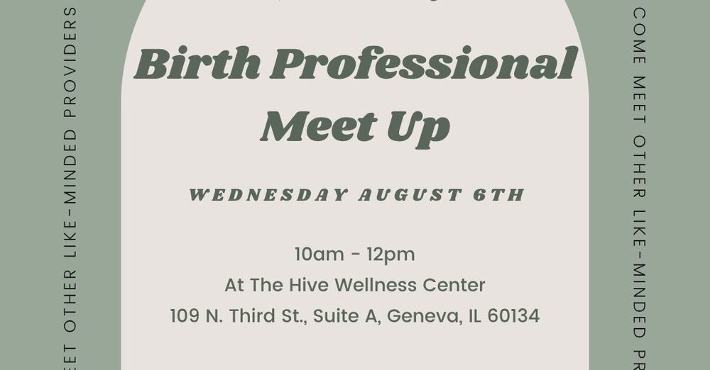 Birth Professional Meet Up